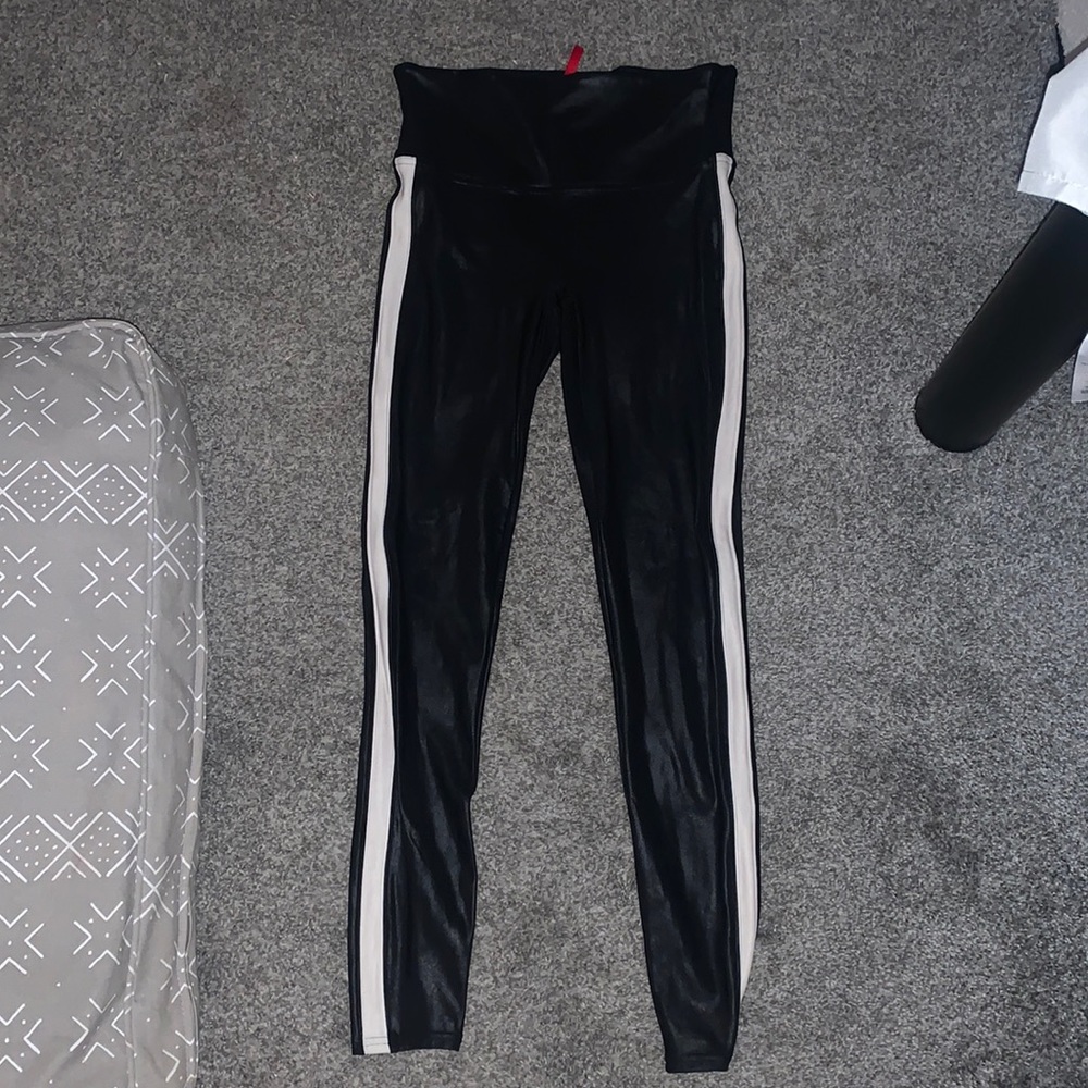 Spanx faux leather leggings